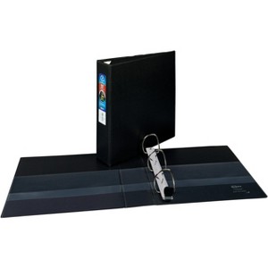 Avery Heavy-Duty Binder, 2" One-Touch Rings, 540-Sheet Capacity, DuraHinge, Black (79982) - 1 of 4