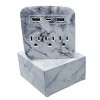 Flipo Glamsockets Surge Protector With Phone Holder - Featuring 3 A/C outlet - 2 of 3