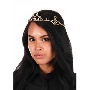 HalloweenCostumes.com  Women Women's Gold Peak Princess Circlet Adjustable, Orange - 1 of 4