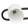 3-Light Essentix Contemporary Vanity Uplight Downlight Wall Mounted Fixture - Lalia Home - 3 of 4