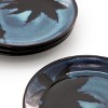 Gibson Elite Sunset 4 Piece 8 Inch Round Stoneware Dessert Plate Set in Blue - 3 of 4