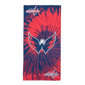 NHL Washington Capitals Pyschedelic Beach Towel - 1 of 4