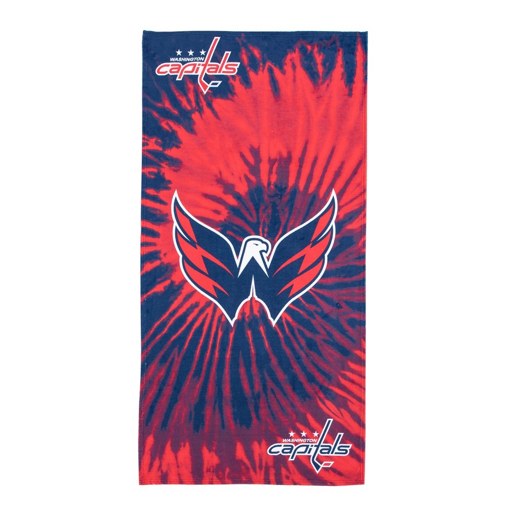 Photos - Towel NHL Washington Capitals Pyschedelic Beach 