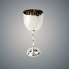 Classic Touch Twisted Stem Kiddush Goblet - 3 of 4