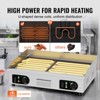 VEVOR Commercial Electric Griddle, 2800W Countertop Flat Top Grill, 122℉-572 ℉ Adjustable Temp, 25.98x15.75x0.39in Stainless Steel Griddle Grill - 4 of 4