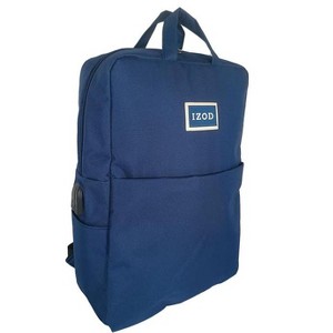 IZOD Wisdom Business Travel Slim Durable Laptop Backpack USB Charging Port, Computer Bag Fits 17" Laptop Notebook - 1 of 4