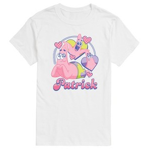 Men's - Spongebob Squarepants - Cute Patrick Short Sleeve Graphic T-Shirt - 1 of 4