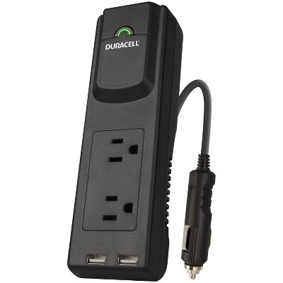 Duracell 175W Powerstrip Inverter with AC outlet and 2.1 Amp USB ports