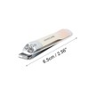 Unique Bargains Gradual Slanted Nail Clippers Set Toenail Clippers 1 Set - 4 of 4
