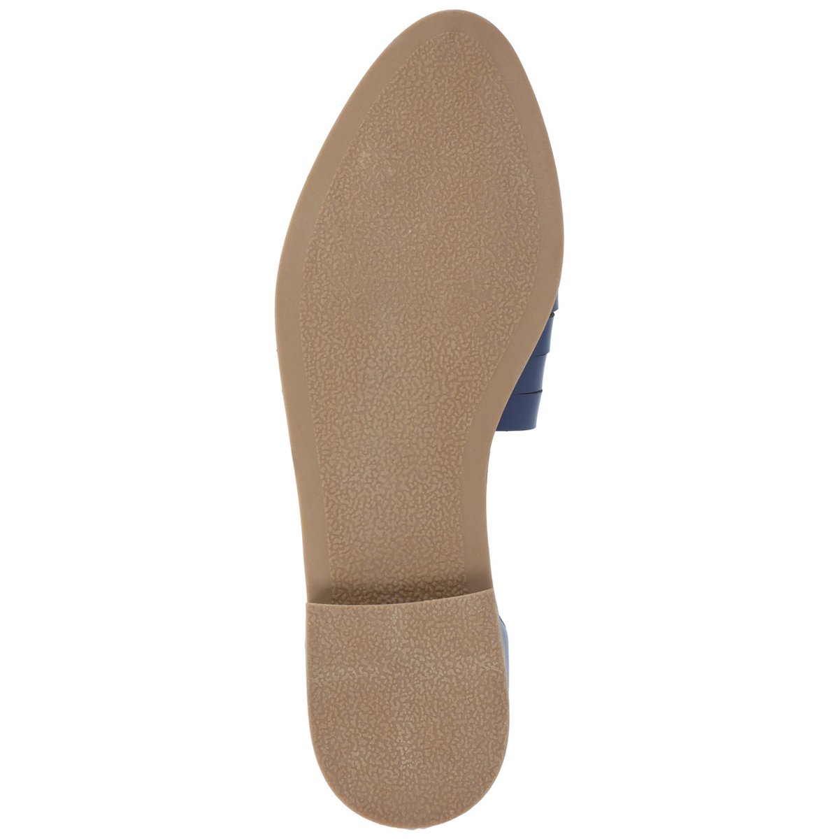 Обувь Journee Collection Women's Anyah Ankle Cuff Slip On Almond Toe Flats Blue 8 — фото 5