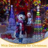 Ollny 140 Led RGB Christmas Tree Lights For Light Show (12 Colors, 22 Modes, IP65 Waterproof, Clear Wire, Plug In) - 2 of 4