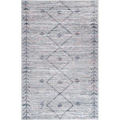 Nuloom Jasonna Leather Global Flatweave Indoor Area Rug