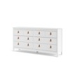 Tvilum Madrid 8 Drawer Double Dresser , White - 3 of 4