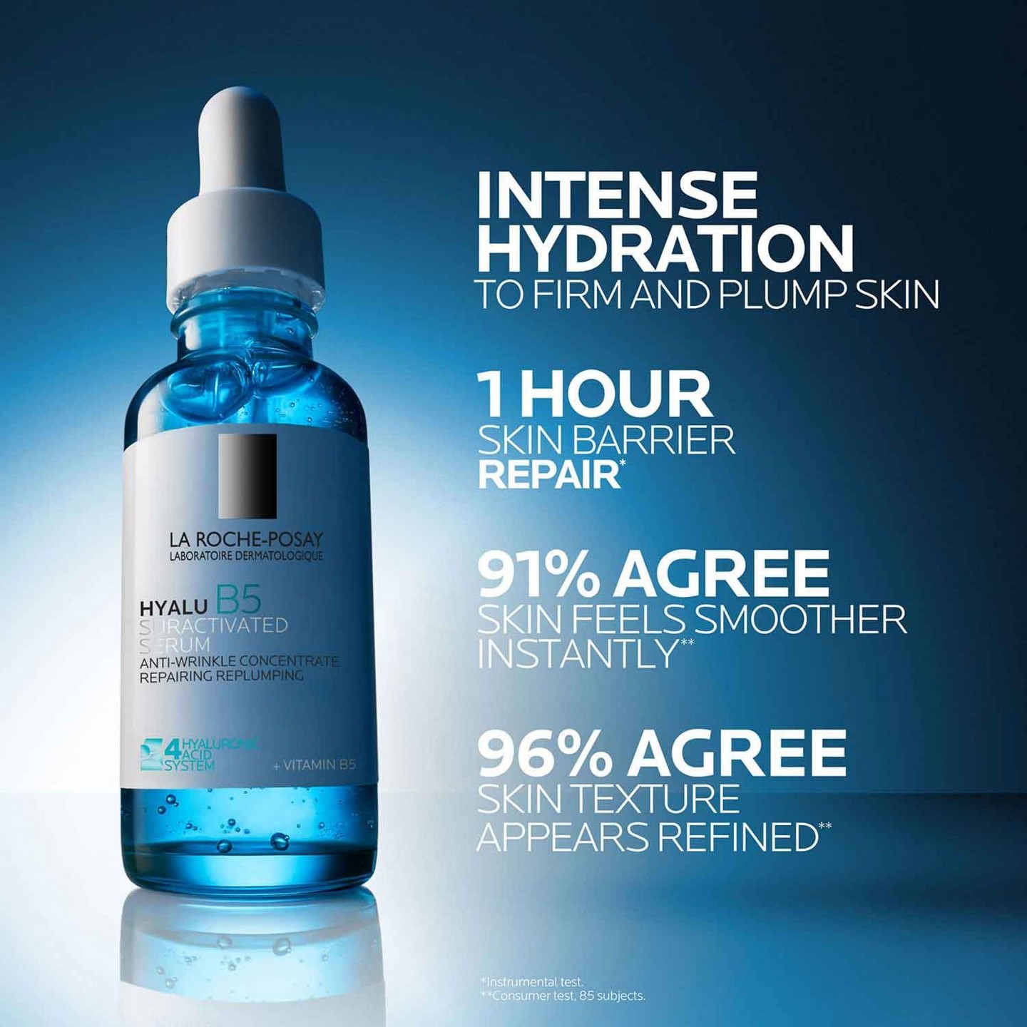 Сыворотка с гиалуроновой кислотой La Roche Posay Hyalu B5, дорожная, 1.01 fl oz — фото 7