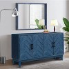 NicBex 59.8 Inch 4-Door Lacquered Accent Storage Cabinet with Adjustable Shelves for Living Room,Kitchen,Hallway - 2 of 4