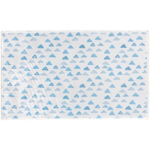 Cozy Living Blue Hills Doormat – Tranquil Landscape Welcome Mat for Entryway, Porch, or Indoor Use, 21"X33" - 1 of 3
