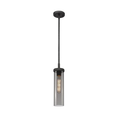 Lincoln - 1 Light Stem Hung Pendant In Industrial Style-15.5 Inches Tall and 3.88 Inches Wide