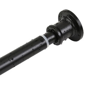 Cameo Adjustable Shower Curtain Rod 42” -72”, Spring tension Stainless Steel Telescoping Rod, Heavy Duty, Rust Resistant - 1 of 4