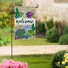 Succulent Burlap Garden Flag - 2 of 2