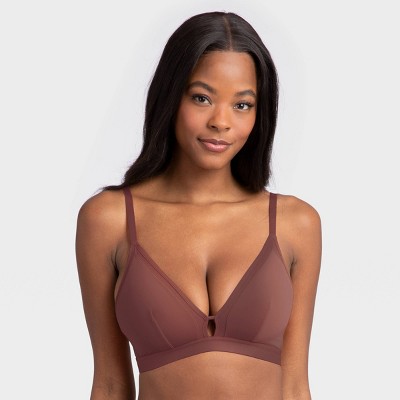 All.You.LIVELY All.You.IVEY Women's eopard Print Mesh Trim Bralette - Camel  - ShopStyle Bras