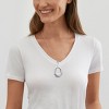 Silpada 'Curled Up' Sterling Silver Pendant Necklace, 18" + 2" - 4 of 4