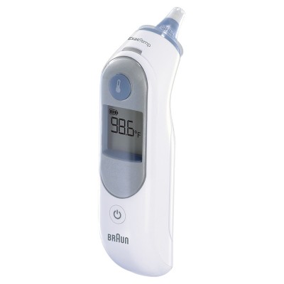 braun thermoscan ear thermometer with exactemp