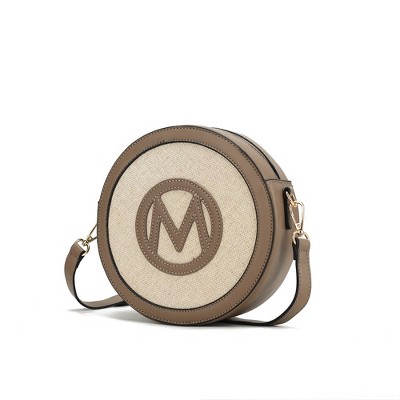 MKF Collection Acacia Round Crossbody Bag by Mia K
