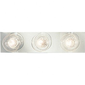 Progress Lighting Broadway 3-Light Wall Light in Polished Chrome with Included Shade - 1 of 2