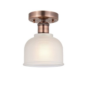 Dayton - 1 Light Semi-Flush Mount In Industrial Style-9.25 Inches Tall and 5.5 Inches Wide - 1 of 1