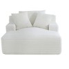 NicBex Couches for Living Room 66.1" Oversized Chaise Lounge Chair Corduroy Upholstered Sofa Sleeper Chair with Full Foam Cushioning - 4 of 4