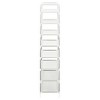 vidaXL Shoe Rack - Silver 23.6" x 11" x 55.1" - 4 of 4