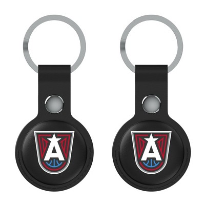 Keyscaper WNBA Insignia Black Airtag Holder 2-Pack