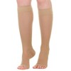 ABSOLUTE SUPPORT – Women’s Sheer Toeless Compression Knee High Socks – 20-30mmHg – 3 Pairs – A416 - 2 of 4
