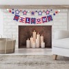 Briarwood Lane Patriotic USA String Banner Welcome Red White and - 2 of 3