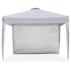 InstaHibit 10x10x8.7 Ft Pop Up Canopy with Sidewall & Bag - 2 of 4