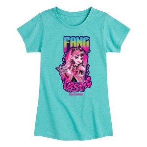 Girls' - Monster High - Draculaura Fantastic Fitted Short Sleeve Graphic T-Shirt - 1 of 4