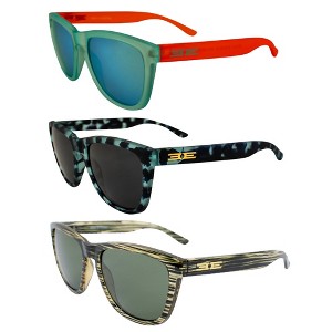 3 Pairs of Epoch Eyewear Vibe Sunglasses with Teal Mirror, Flash Mirror Lenses - 1 of 4
