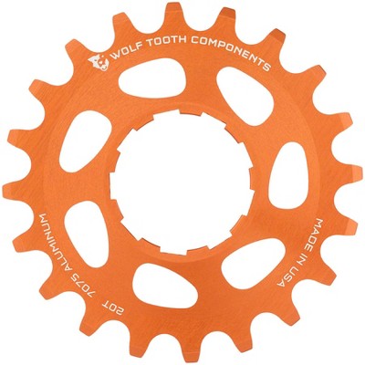 Wolf Tooth Single Speed Aluminum Cog - 20t, Compatible With 3/32 ...