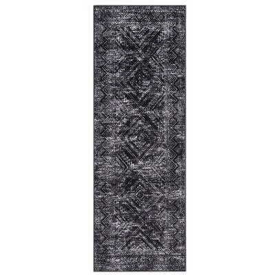 Machine Washable Modern Area Rug Geometric Distressed Non Slip Stain Resistant Non Shedding Pet Friendly Rugs for Living room Bedroom Kitchen