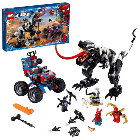 Lego Marvel Spider Man Venomosaurus Ambush Fun Building Toy With Awesome Action 76151 Target