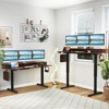 Tangkula 63" x 24" Standing Desk with Drawers Electric Stand-up Desk with Monitor Stand - 3 of 4