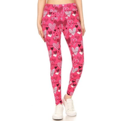 Slickblue Printed Leggings with Yoga Band, Buttery Soft Fabric, Fits Small to Large, Multi Color, One Size