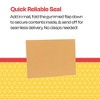 School Smart No Clasp Envelopes with Gummed Flap, 10 x 13 Inches, Kraft Brown, Pack of 250 - 4 of 4