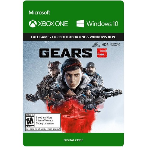  Gears of War 5 Game of the Year Edition – Xbox & Windows 10  [Digital Code] : Video Games
