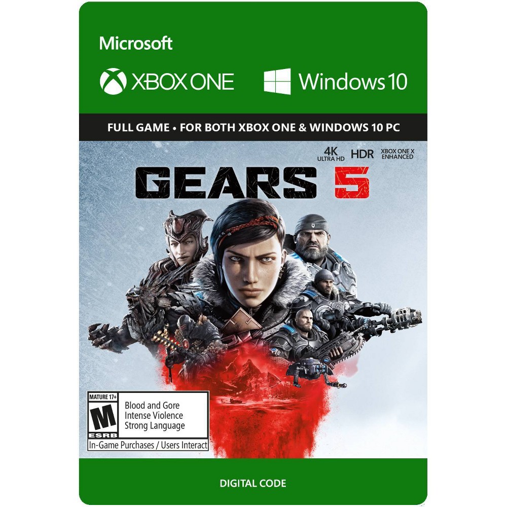 Gears 5 - Xbox One (Digital) was $48.49 now $24.99 (48.0% off)