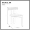 Anybear Wooden Dining Chairs Set of 2 - 3 of 3
