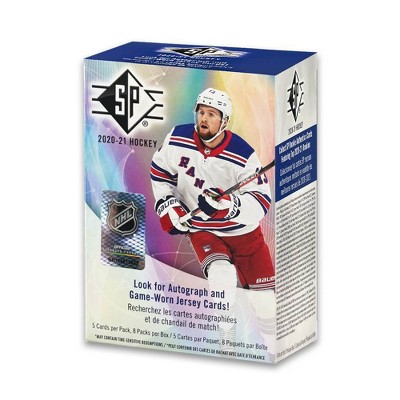 Photo 1 of 2020-21 Upper Deck NHL SP Hockey Trading Card Blaster Box