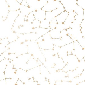 Tempaper Constellations Frost Self-Adhesive Removable Wallpaper - 1 of 3