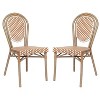 Alamont 2pk Commercial Thonet Stacking Chairs - 3 of 4