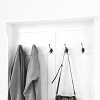 VYNXARIA Entryway Bench with Coat Rack & Shoe Storage - Stylish Organizer with 5 Hooks - 3 of 4